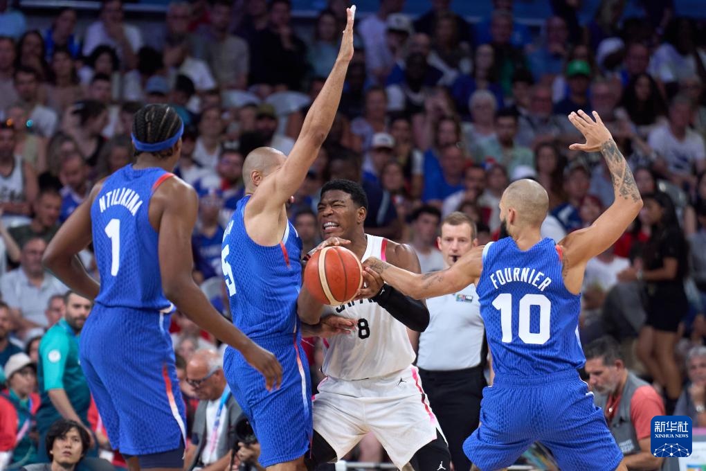 巴黎奥运会|篮球——男子小组赛:法国队胜日本队 巴黎奥运会|篮球——男子小组赛:法国队胜日本队
