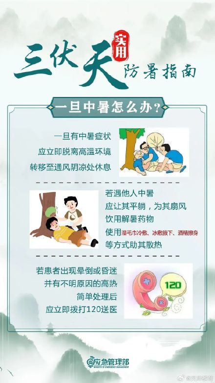 三伏天高温“烤”验，带娃出游请收好这份消暑“凉”策