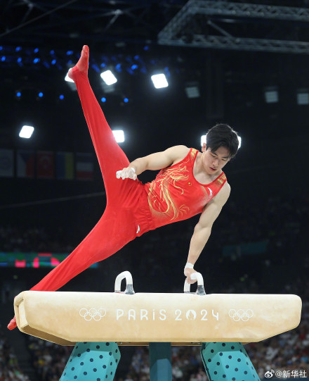 祝贺！张博恒体操个人全能摘银