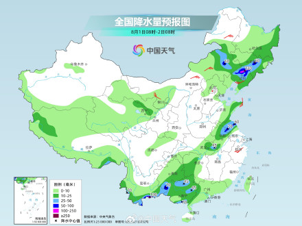 东北等地维持多雨模式 江淮江南等地热力值拉满