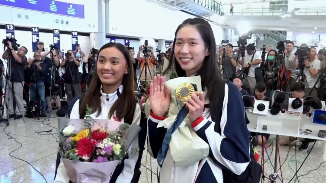 载誉而归！江旻憓：多谢大家支持 希望分享喜悦