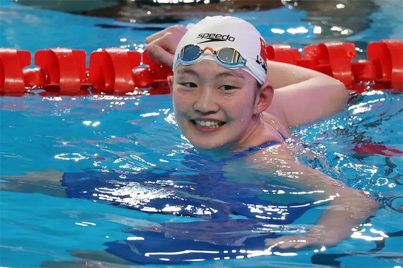 李冰洁，第五名！