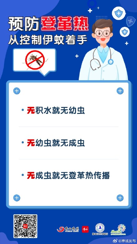 9张海报教你预防登革热，防蚊灭蚊是关键！