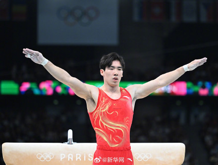 祝贺！张博恒体操个人全能银牌
