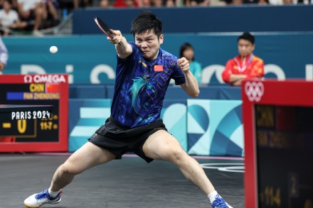 樊振东迎战张本智和