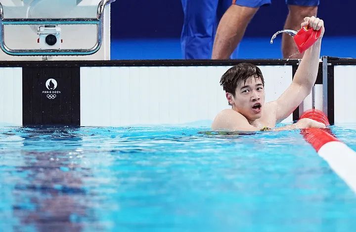 潘展乐：看不起我们的，把他们都拿下了！