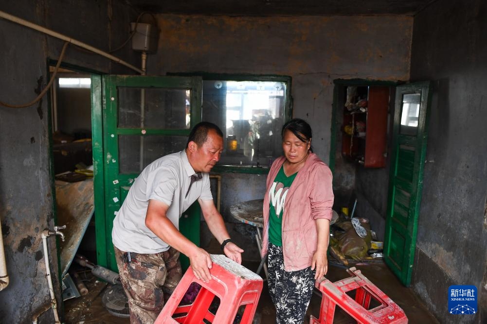 临城村抗洪一线见闻——救援 安置 重建