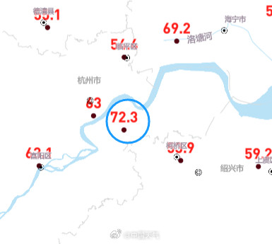 出门烫脚！杭州萧山地表温度72.3度破纪录