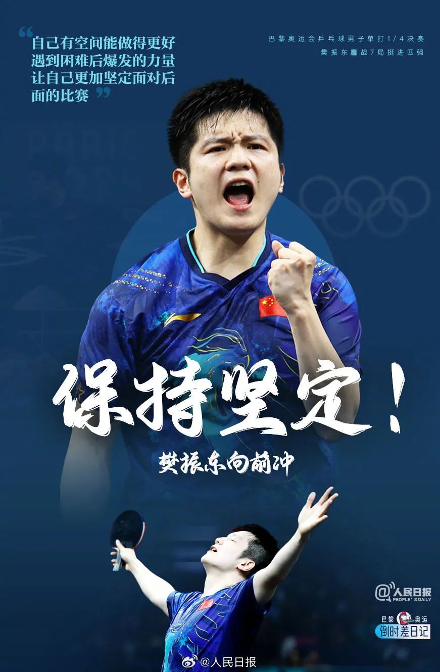 樊振东一句话总结上热搜！张本智和发文