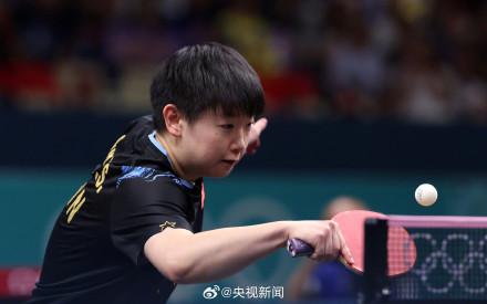 4比0横扫日本选手!孙颖莎火速进决赛 4比0横扫日本选手!孙颖莎火速进决赛