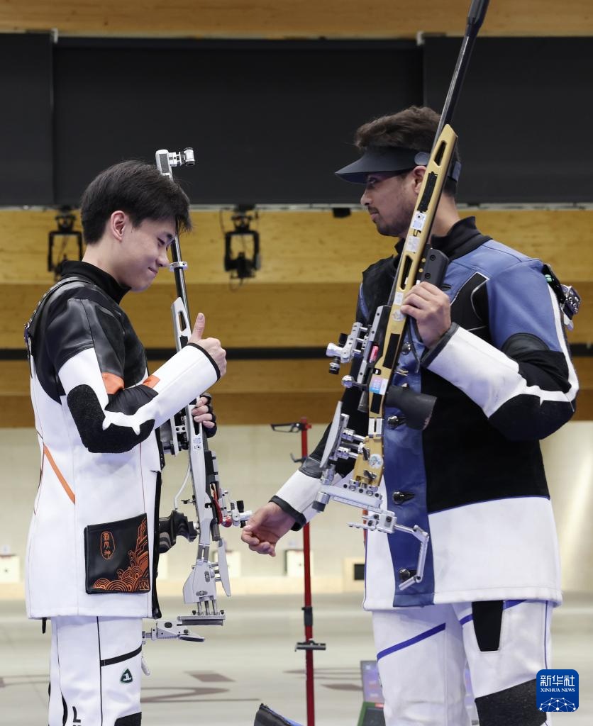 巴黎奥运会 | 射击——男子50米步枪三姿决赛:中国选手刘宇坤夺冠 巴黎奥运会 | 射击——男子50米步枪三姿决赛:中国选手刘宇坤夺冠