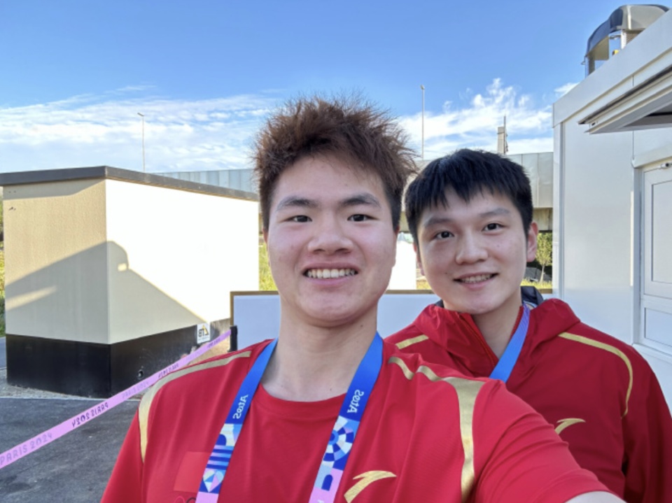 国羽队员餐厅偶遇樊振东：我俩都把球迷吓出一身汗，好在都赢了