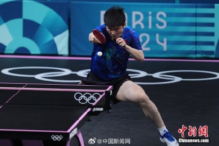 樊振东眼神好坚定