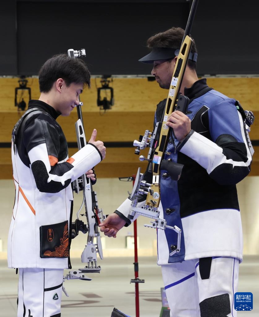 巴黎奥运会 | 射击——男子50米步枪三姿决赛:中国选手刘宇坤夺冠 巴黎奥运会 | 射击——男子50米步枪三姿决赛:中国选手刘宇坤夺冠