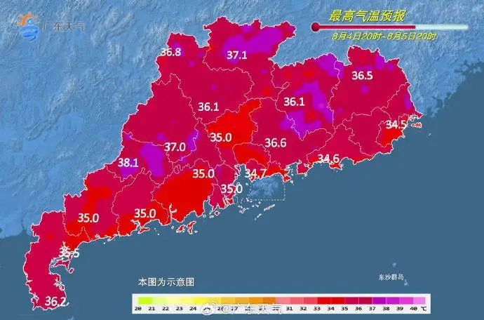 或达38℃！广东高温桑拿天又来了，又有台风了？