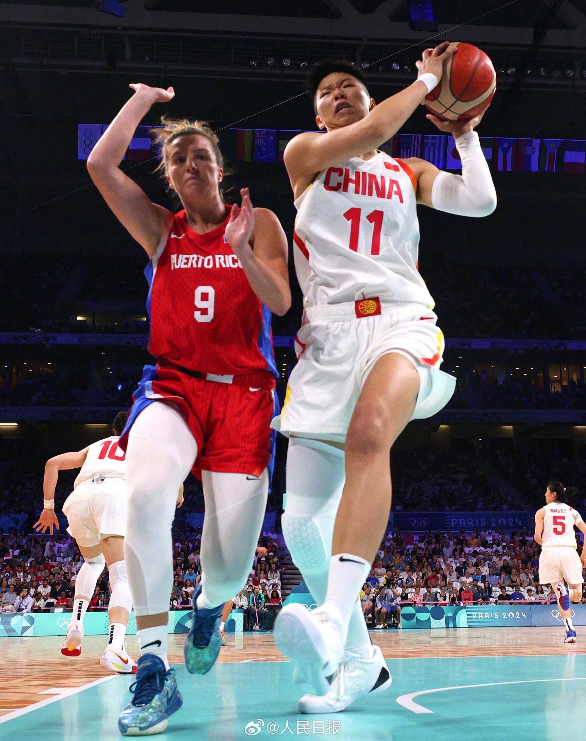 恭喜!中国女篮以80:58大胜波多黎各队 恭喜!中国女篮以80:58大胜波多黎各队