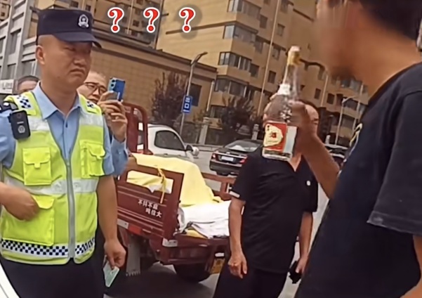 当着交警的面，他“吨吨”半瓶白酒，结果惨了……