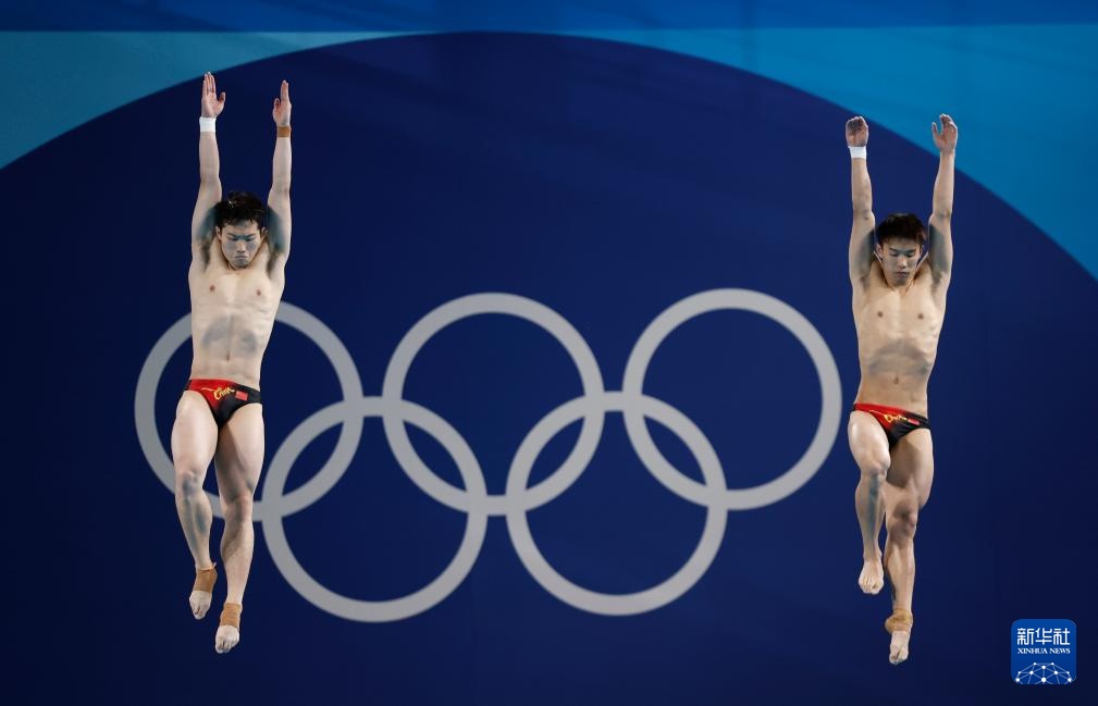 巴黎奥运会 | 跳水——男子双人3米板：中国选手龙道一/王宗源夺得金牌