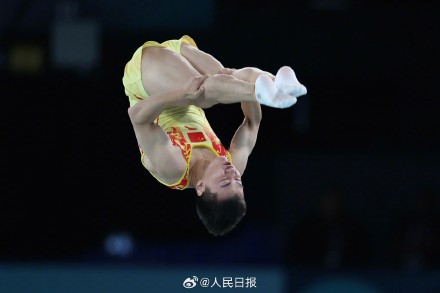 王梓赛男子蹦床银牌