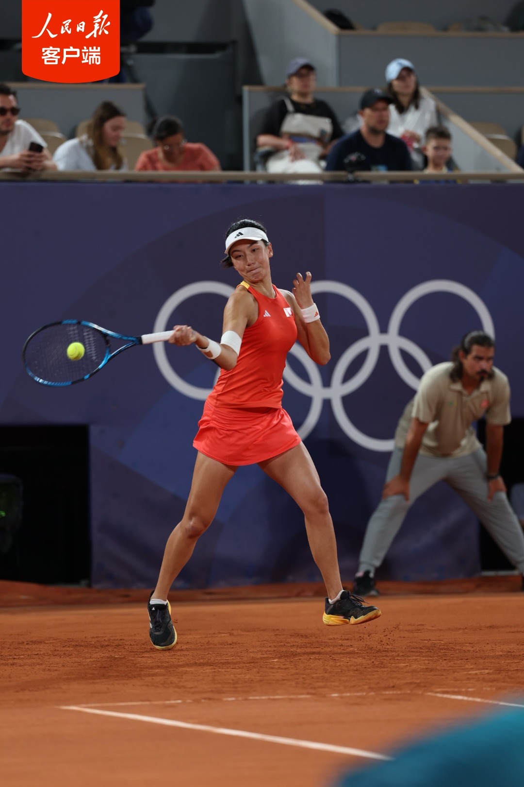 张之臻/王欣瑜夺得巴黎奥运会网球混双银牌