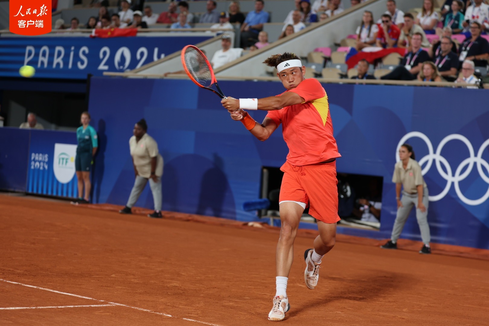 张之臻/王欣瑜夺得巴黎奥运会网球混双银牌