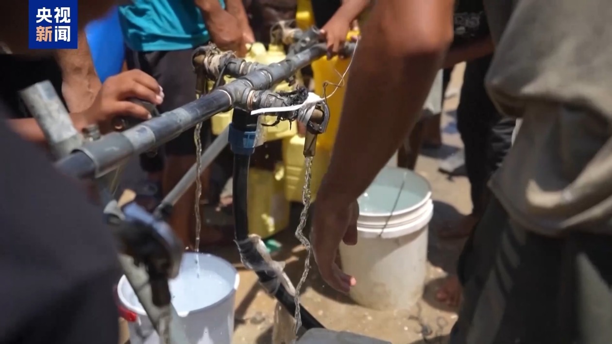 加沙人道危机加剧 流离失所者食物短缺物资匮乏