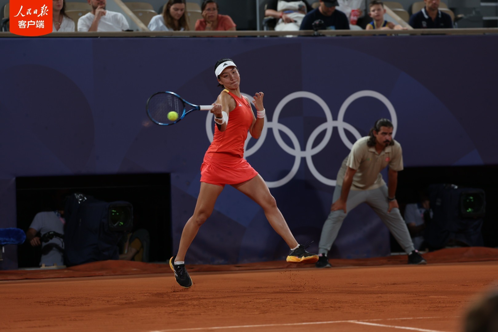 张之臻/王欣瑜夺得巴黎奥运会网球混双银牌