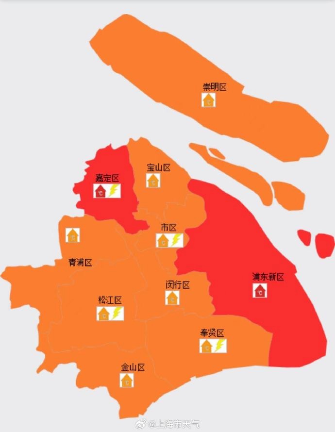 申城“一黄一橙”预警高挂！迪士尼宝宝接连热晕？全天候高温警惕“夜间中暑”！