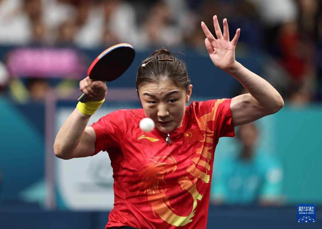巴黎奥运会|乒乓球——女单:陈梦战胜孙颖莎夺得金牌 巴黎奥运会|乒乓球——女单:陈梦战胜孙颖莎夺得金牌