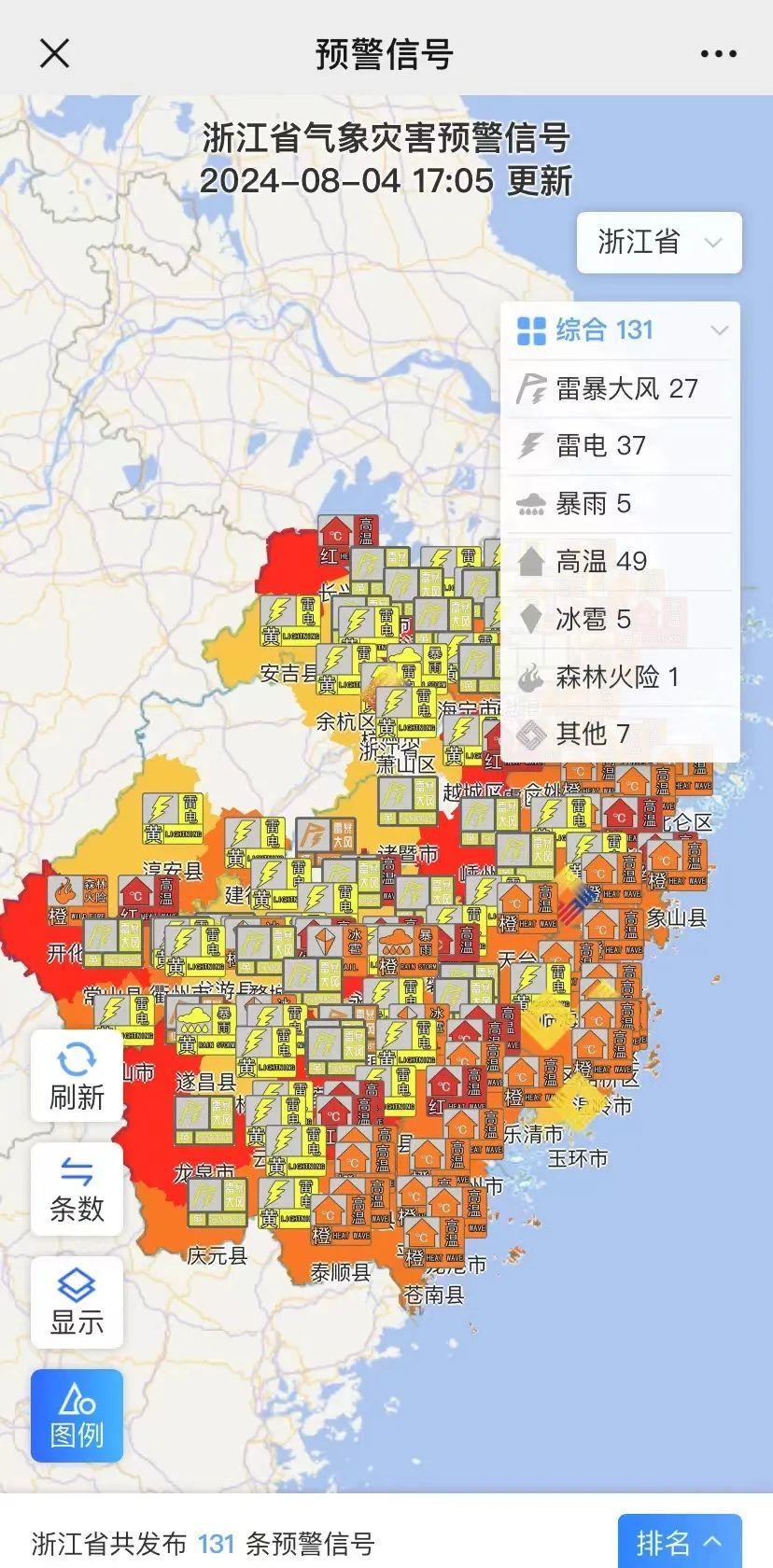 40℃→29.6℃！浙江要降温了？