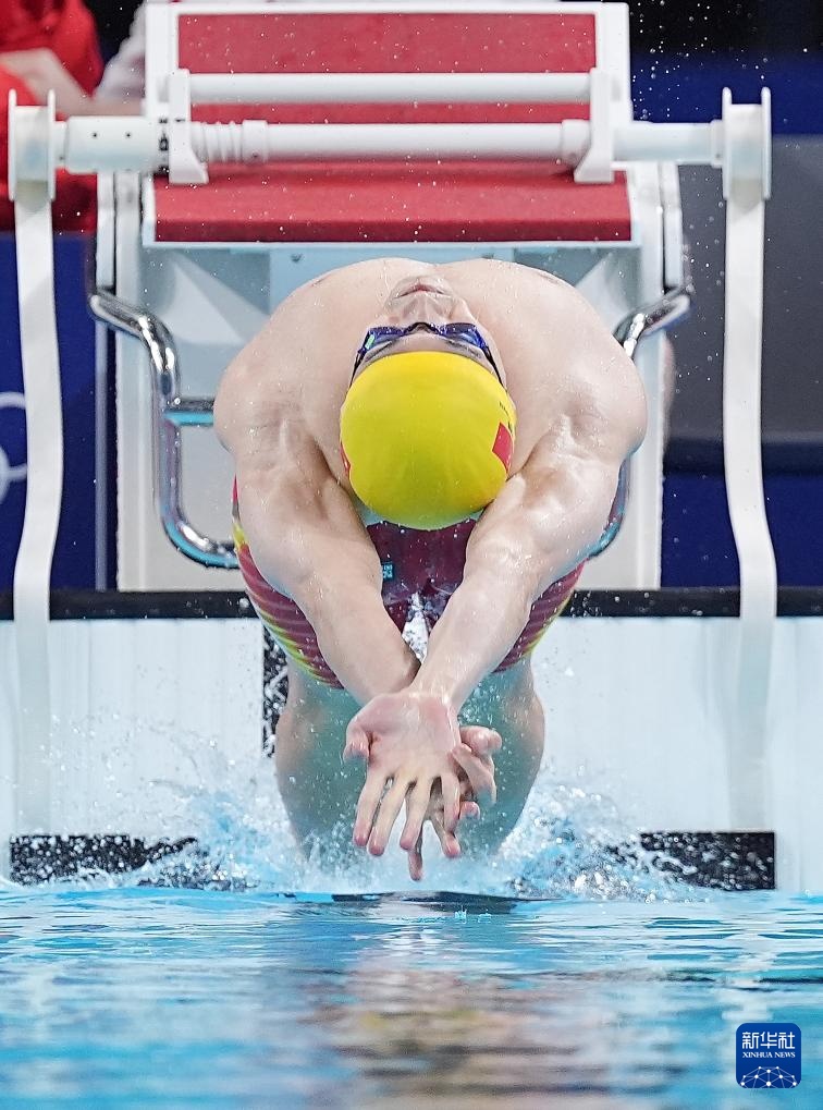 巴黎奥运会丨游泳——男女4x100米混合泳接力中国队摘银牌 巴黎奥运会丨游泳——男女4x100米混合泳接力中国队摘银牌