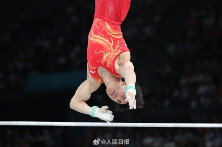 祝贺！张博恒体操男子单杠铜牌