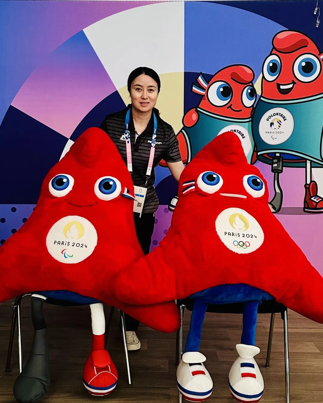 江苏一中学体育老师,在巴黎奥运做裁判! 江苏一中学体育老师,在巴黎奥运做裁判!