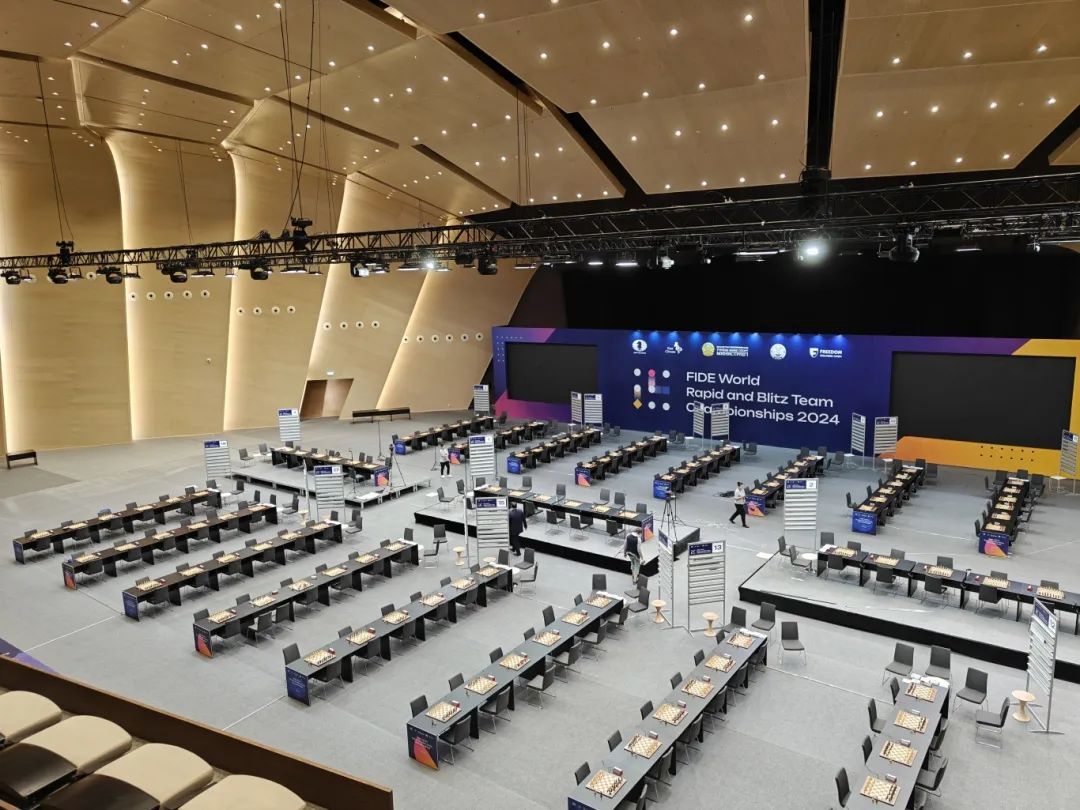 2024世界快棋和超快棋团体锦标赛盛大开幕,为中国队加油! 2024世界快棋和超快棋团体锦标赛盛大开幕,为中国队加油!