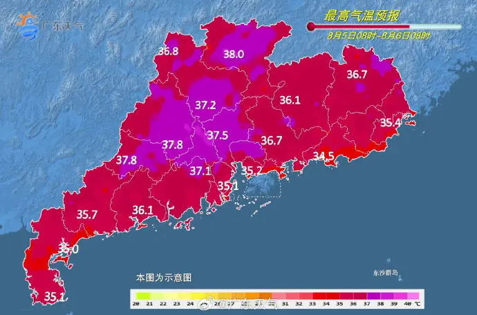 广东发布超百个高温预警！未来7天持续酷热，本月或有2到3个台风