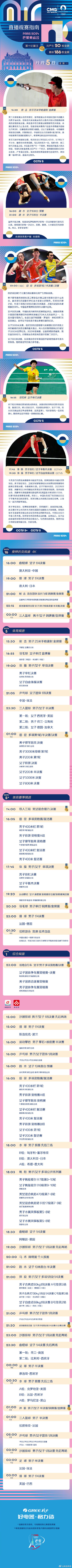 巴黎奥运会DAY10：何冰娇冲击国羽第三金 全红婵出战10米台预赛