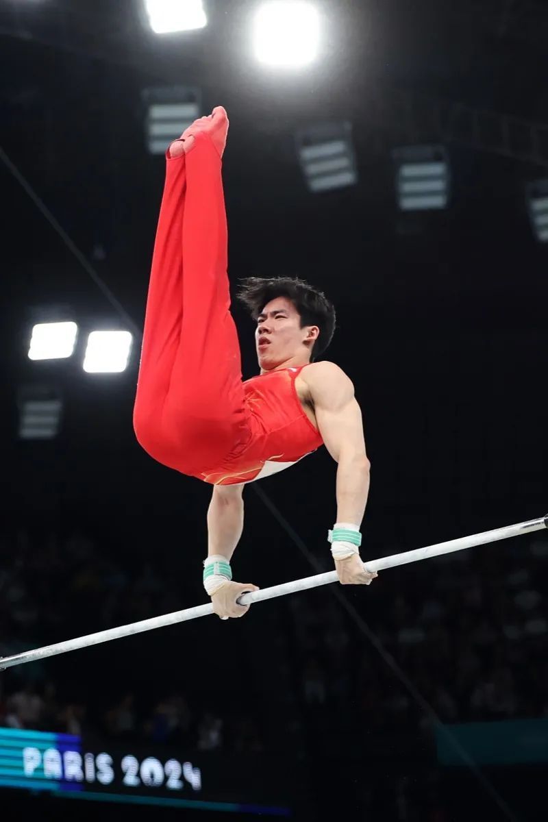 巴黎奥运会高清图集|张博恒体操男子单杠摘铜 巴黎奥运会高清图集|张博恒体操男子单杠摘铜