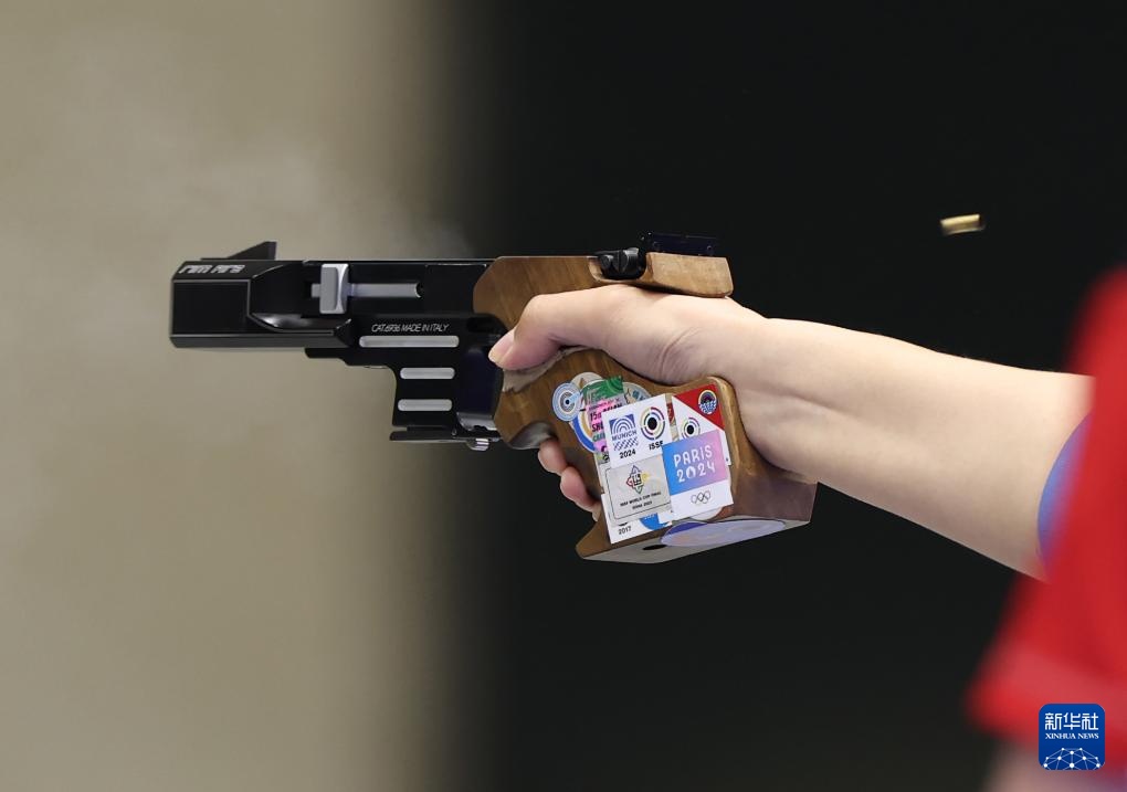 巴黎奥运会 | 射击——男子25米手枪速射：李越宏夺冠