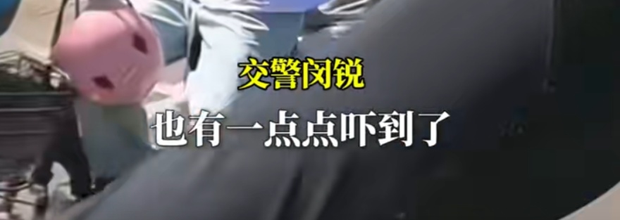 笑料十足！“显眼包”上路吓坏路人，交警提示→