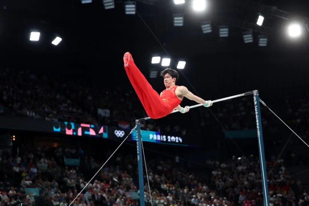 巴黎奥运会高清图集|张博恒体操男子单杠摘铜 巴黎奥运会高清图集|张博恒体操男子单杠摘铜