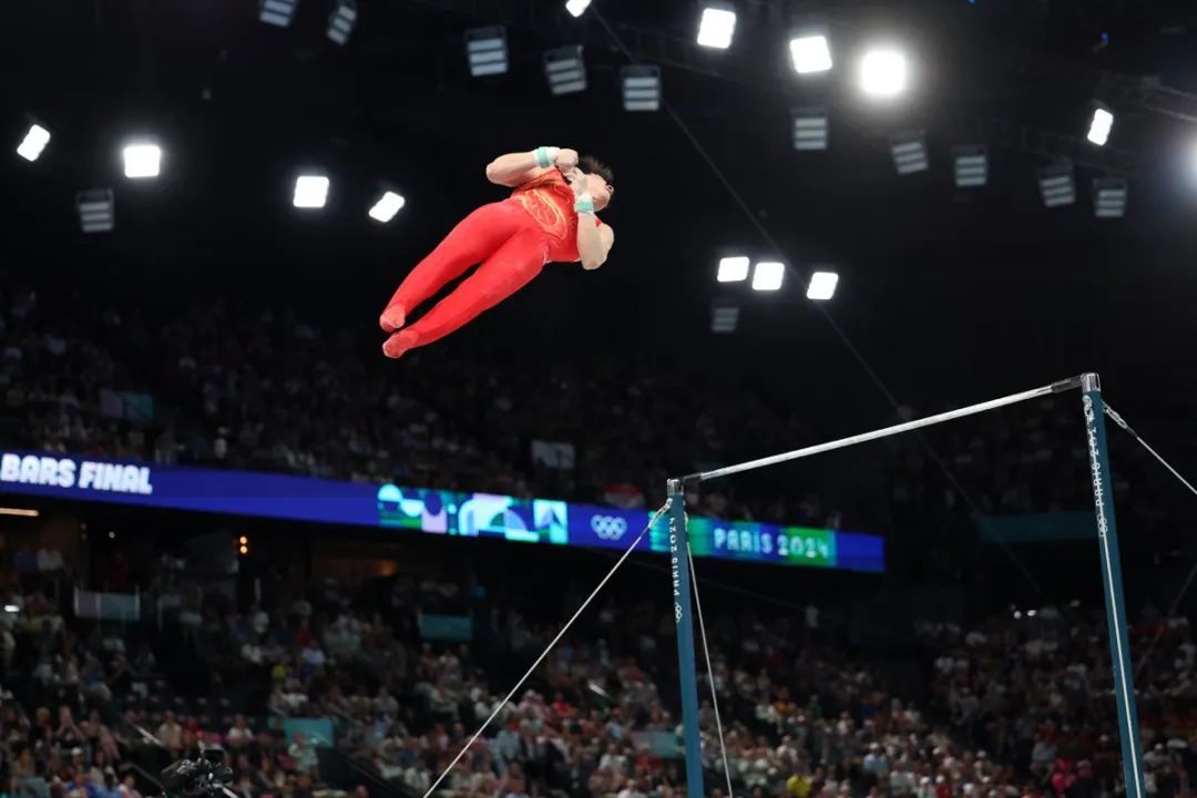 巴黎奥运会高清图集|张博恒体操男子单杠摘铜 巴黎奥运会高清图集|张博恒体操男子单杠摘铜
