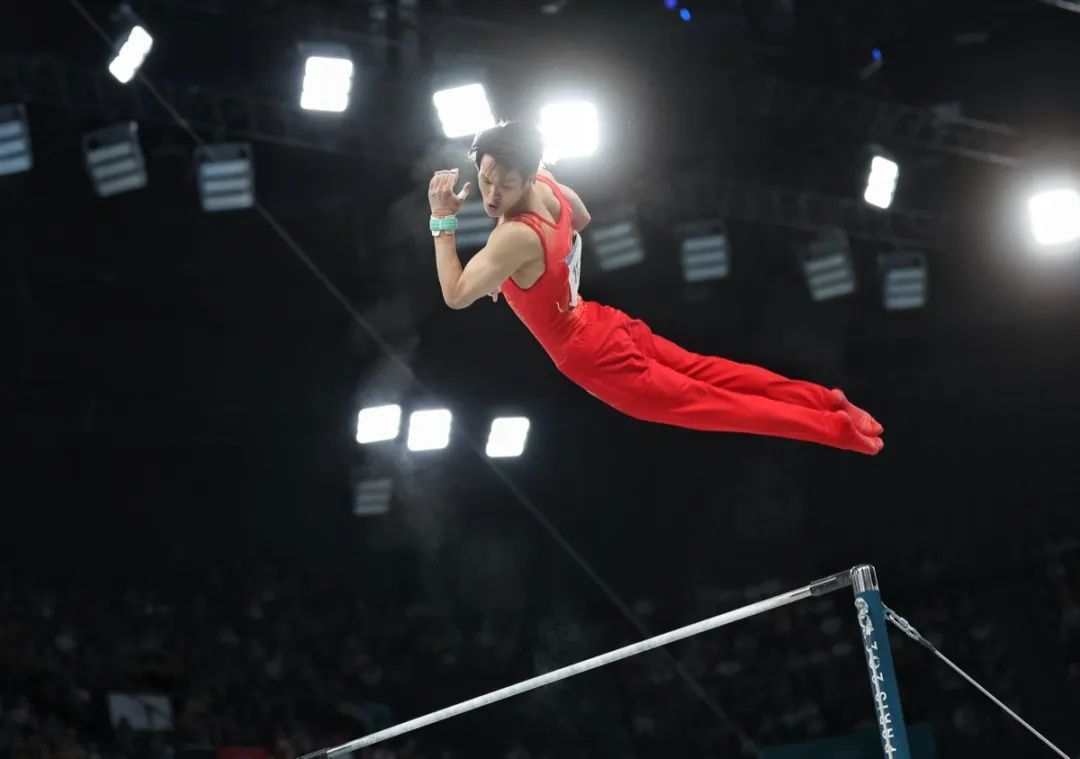 巴黎奥运会高清图集|张博恒体操男子单杠摘铜 巴黎奥运会高清图集|张博恒体操男子单杠摘铜