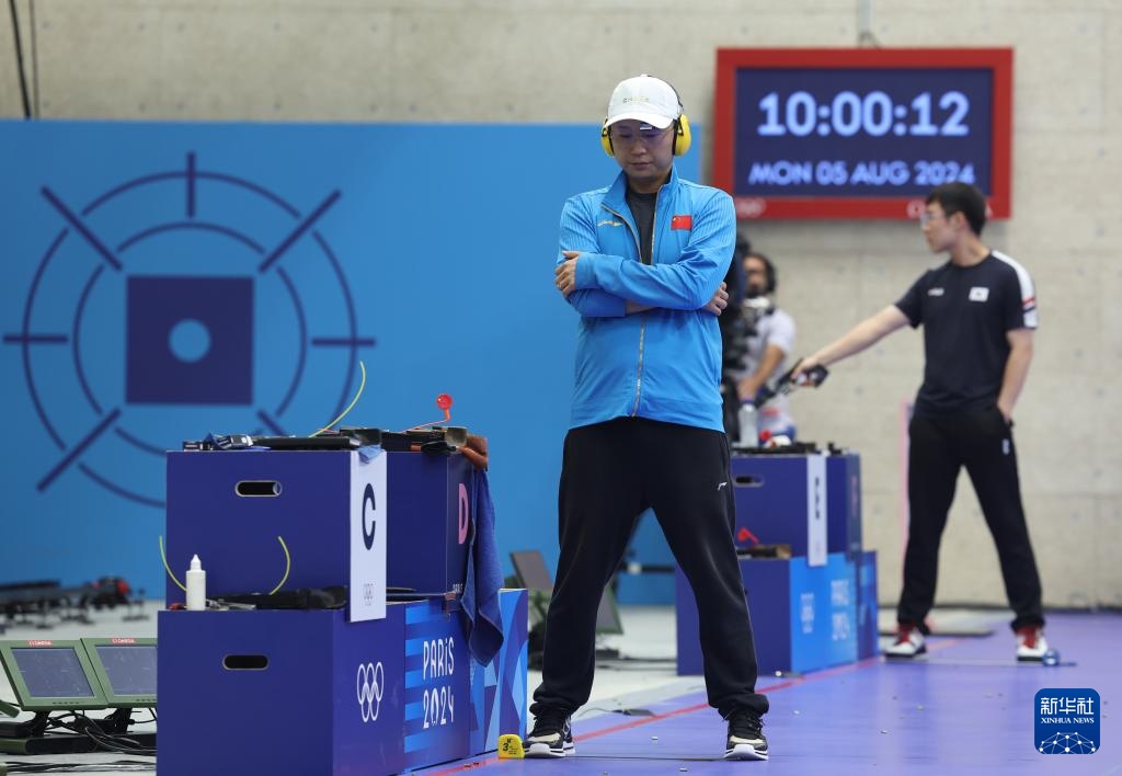 巴黎奥运会 | 射击——男子25米手枪速射：李越宏夺冠