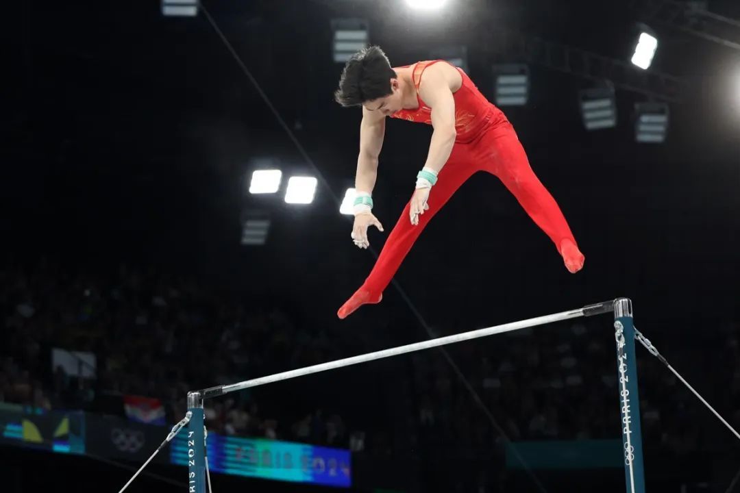 巴黎奥运会高清图集|张博恒体操男子单杠摘铜 巴黎奥运会高清图集|张博恒体操男子单杠摘铜