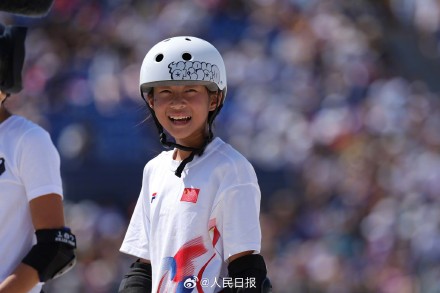 加油！11岁队员郑好好亮相滑板赛场