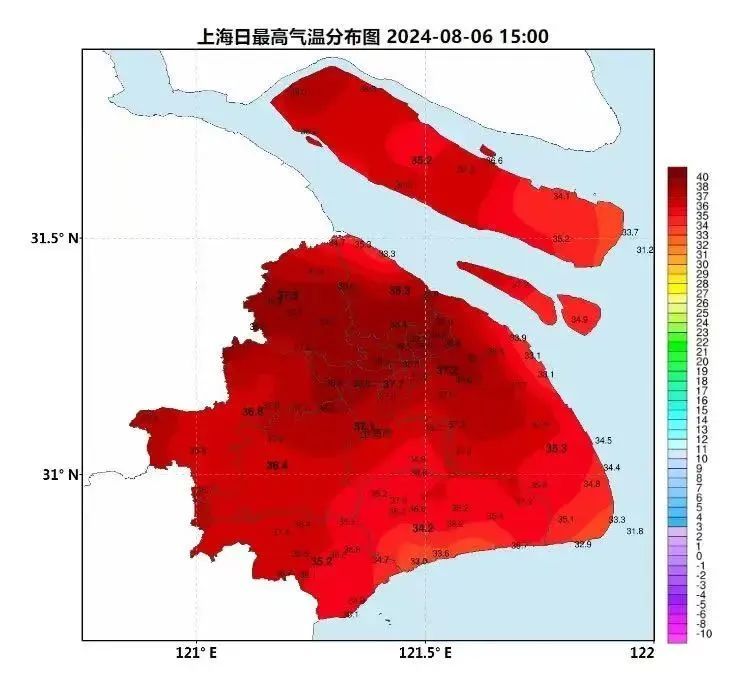 副高往年在海上，今年在上海！高温还要持续一周，好消息：降雨降温终于有苗头了→