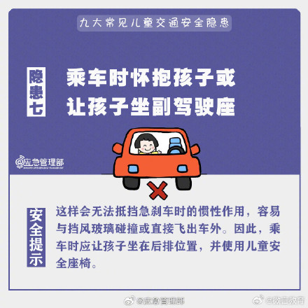 九大常见儿童交通安全隐患,要注意 九大常见儿童交通安全隐患,要注意