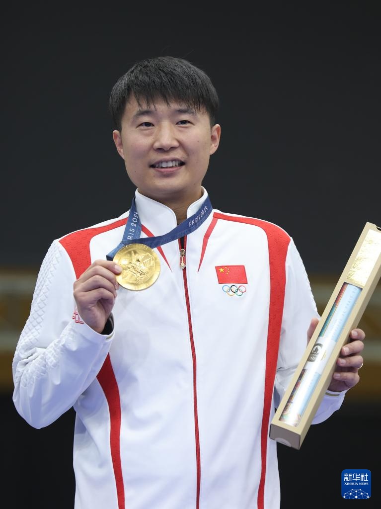 巴黎奥运会 | 射击——男子25米手枪速射：李越宏夺冠