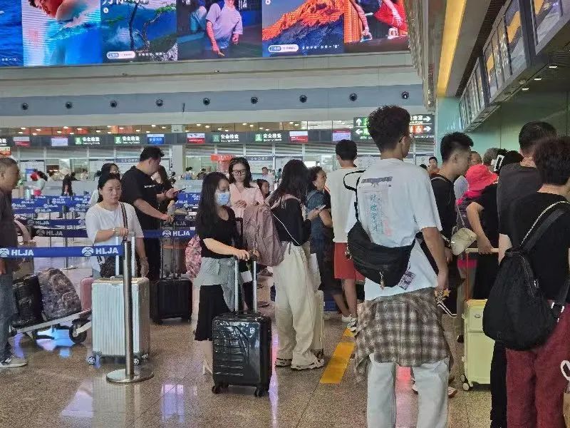 272万人次！黑龙江机场集团7月客流量创暑运历史新高