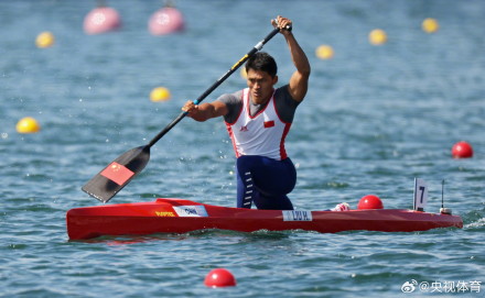 皮划艇静水第二比赛日 王楠和刘浩晋级半决赛